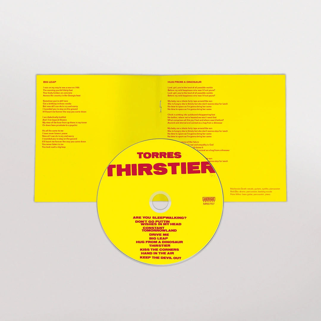 Torres New Merch Thirstier CD 4 Torres New Merch Thirstier CD