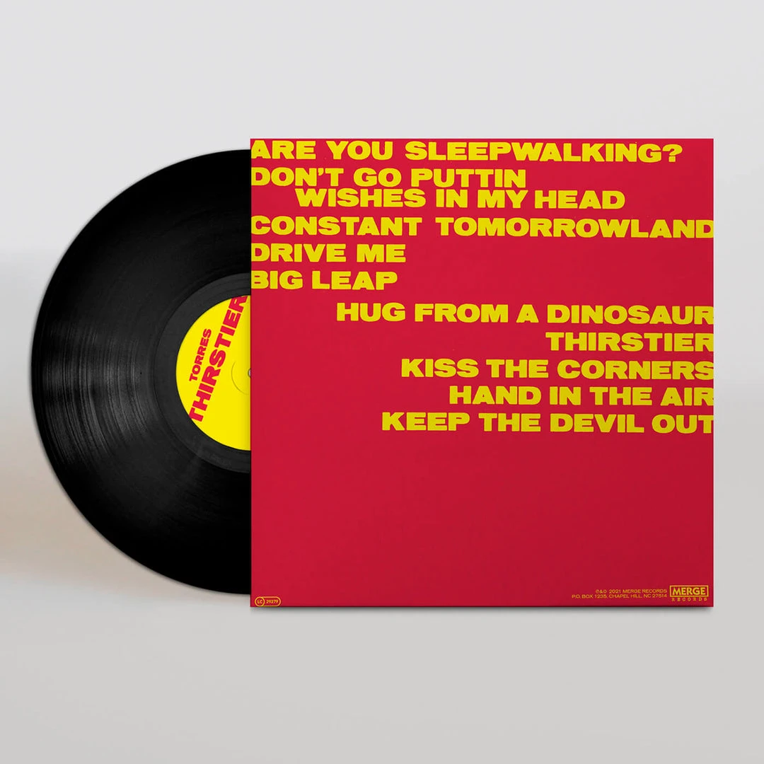 Torres New Merch Thirstier Autographed Vinyl 3 Torres New Merch Thirstier Autographed Vinyl