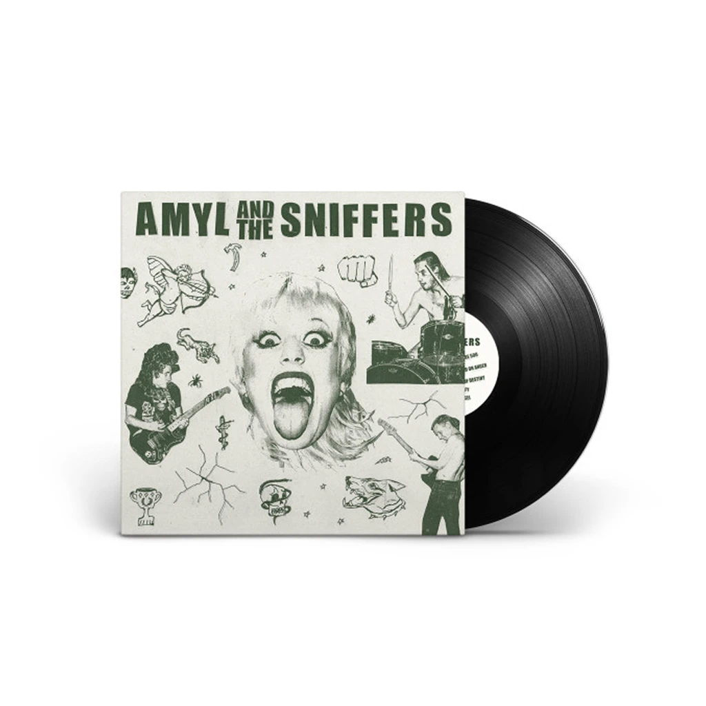 Amyl And The Sniffers New Merch Self Titled - 12" Black Vinyl 1 Amyl And The Sniffers New Merch Self Titled - 12" Black Vinyl