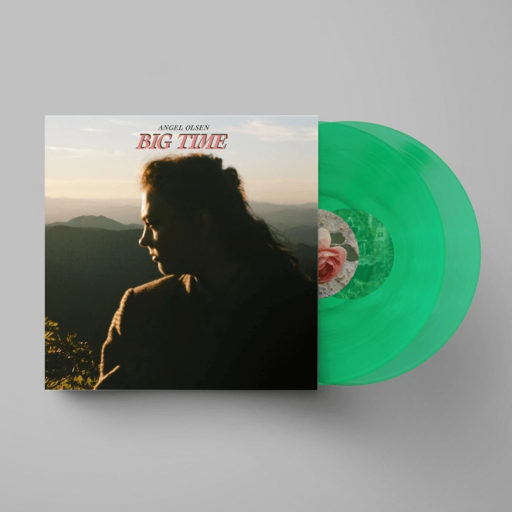 Angel Olsen New Merch Big Time - Exclusive 12" Clear Green Double Vinyl 1 Angel Olsen New Merch Big Time - Exclusive 12" Clear Green Double Vinyl