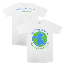 Angel Olsen Whole New Mess 2020 Tour White T-Shirt New Merch