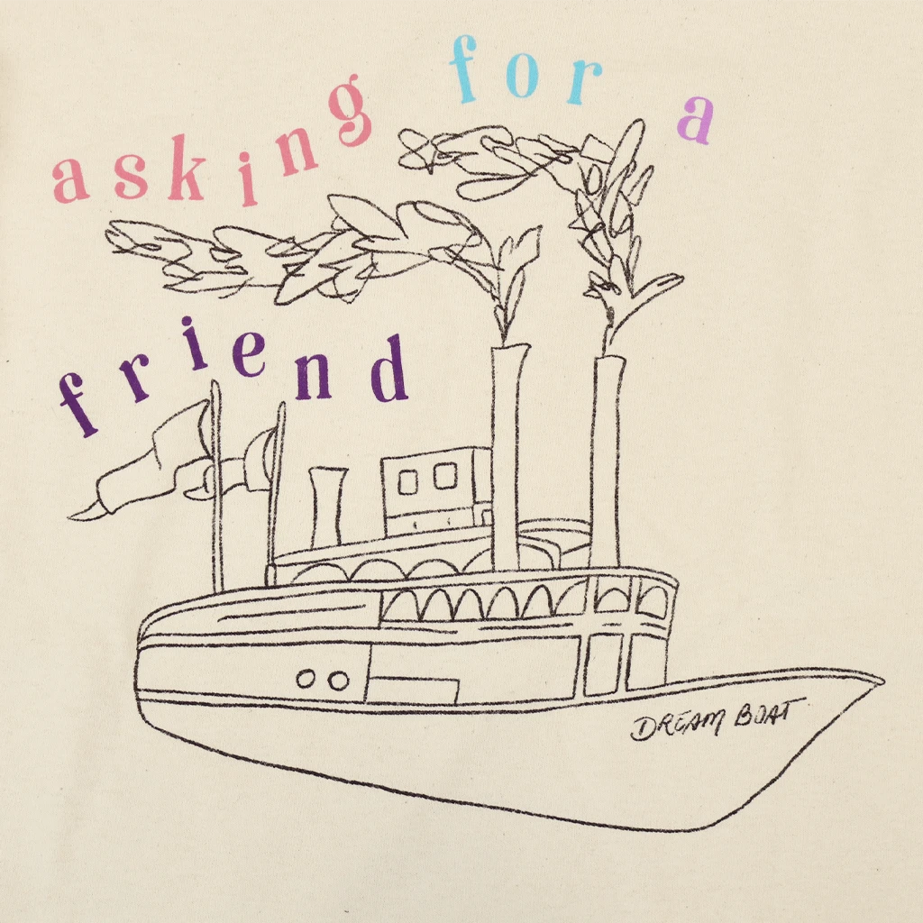 Asking For A Friend New Merch Dreamboat Long Sleeve T-Shirt 2 Asking For A Friend New Merch Dreamboat Long Sleeve T-Shirt