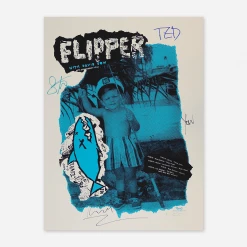 Flipper November 2019 Blue Poster New Merch