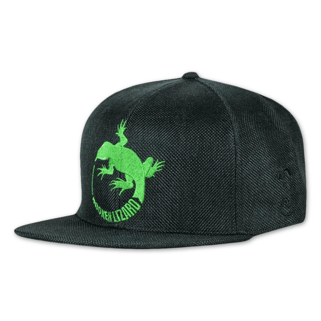 Broken Lizard Logo Black Snapback Hat New Merch 1 Broken Lizard Logo Black Snapback Hat New Merch