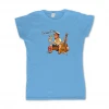 Broken Lizard New Merch Coconut Pete Women's Light Blue T-Shirt