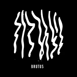 BRUTUS NEST Front Print Black T-Shirt New Merch