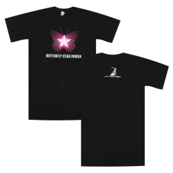 System Dialing Records Butterfly Starpower T-Shirt New Merch