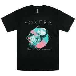 Foxera New Merch Forgot How To Care Relaxed Fit Black T-Shirt