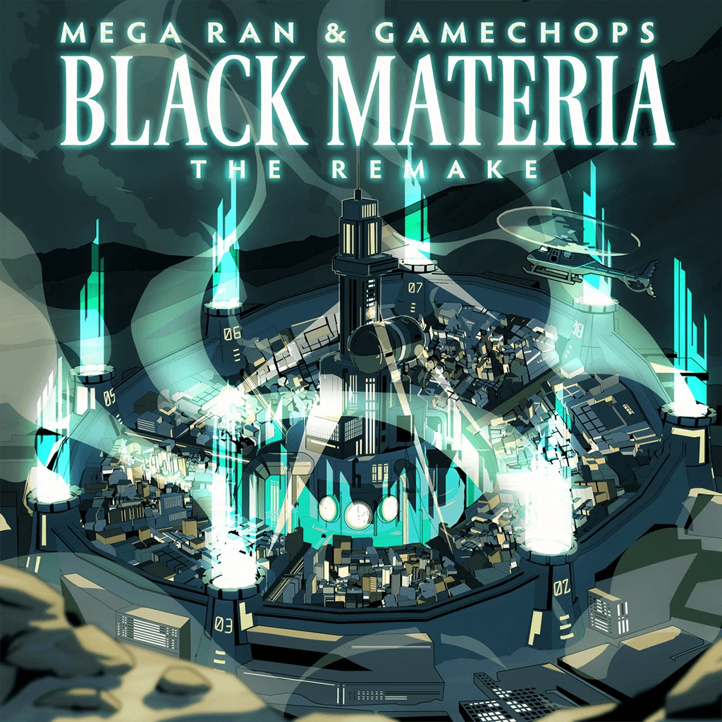 Mega Ran Black Materia: The Remake 12" Splatter 2xLP 2 Mega Ran Black Materia: The Remake 12" Splatter 2xLP