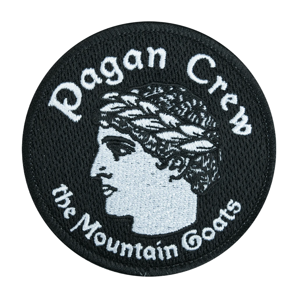 The Mountain Goats Pagan Patch New Merch 2 The Mountain Goats Pagan Patch New Merch