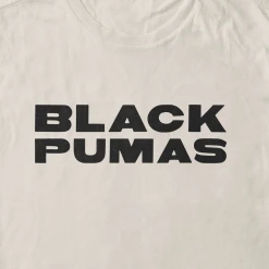 Black Pumas Deluxe Double Pumas Cream T-Shirt