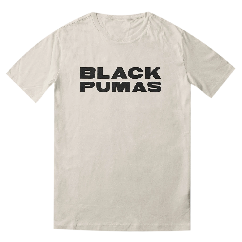 Black Pumas Deluxe Double Pumas Cream T-Shirt 3 Black Pumas Deluxe Double Pumas Cream T-Shirt