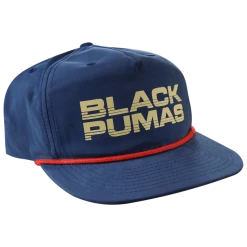 Black Pumas New Merch Retro Navy Hat