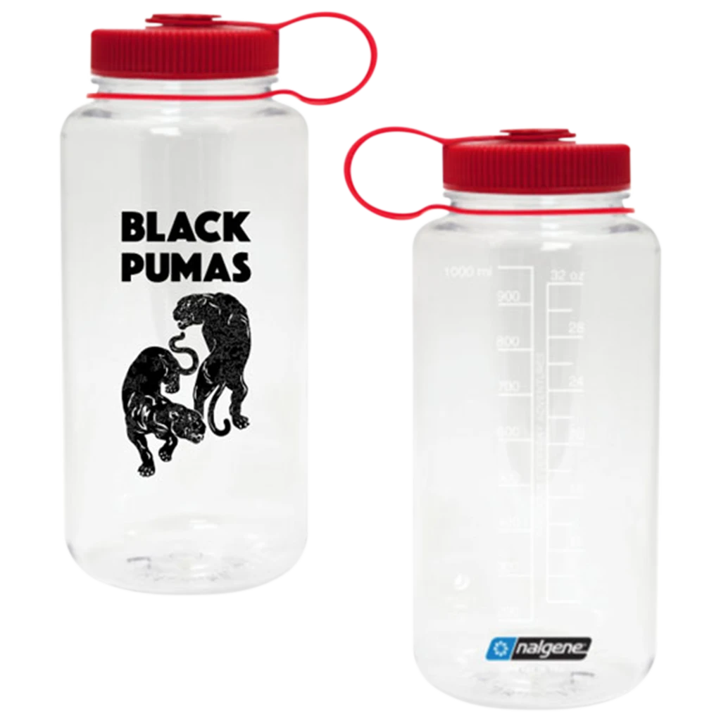 Black Pumas New Merch Double Puma Nalgene Water Bottle 1 Black Pumas New Merch Double Puma Nalgene Water Bottle
