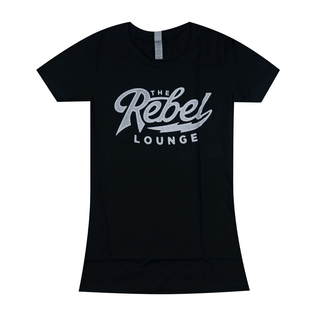 The Rebel Lounge New Merch TRL Women's Black T-Shirt 1 The Rebel Lounge New Merch TRL Women's Black T-Shirt