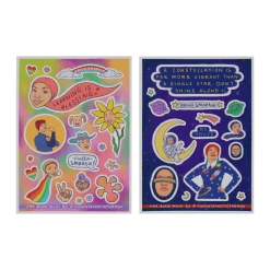 Blair Imani Sticker Set Illustrated By Antoinette Thomas