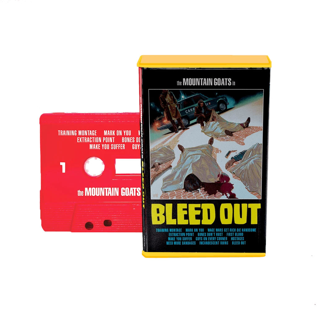 The Mountain Goats Bleed Out Cassette Tape New Merch 1 The Mountain Goats Bleed Out Cassette Tape New Merch