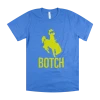 Botch New Merch Cowboy Blue Tri-Blend T-Shirt (Yellow Ink)