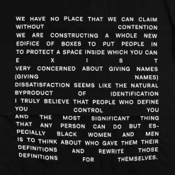 Moses Sumney Boxes Black T-Shirt New Merch