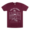 Low Cut Connie Boxing Girl Maroon T-Shirt