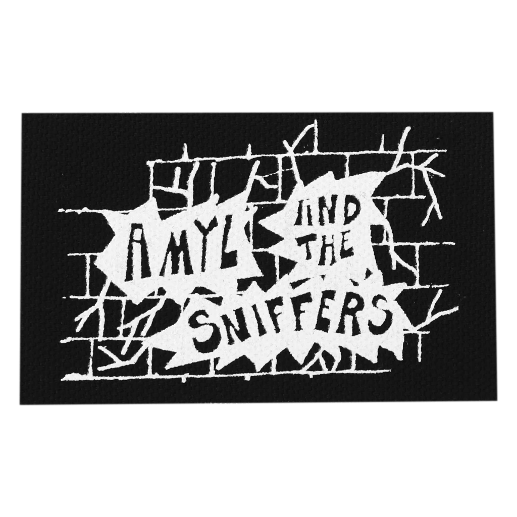 Amyl And The Sniffers New Merch Bricks Canvas Patch 1 Amyl And The Sniffers New Merch Bricks Canvas Patch