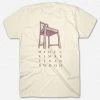 Medeski Martin & Wood Chair Cream T-Shirt New Merch