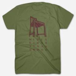 Medeski Martin & Wood Chair Olive T-Shirt New Merch