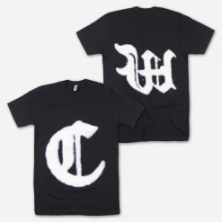 Chelsea Wolfe (CW) New Merch C W Black T-Shirt
