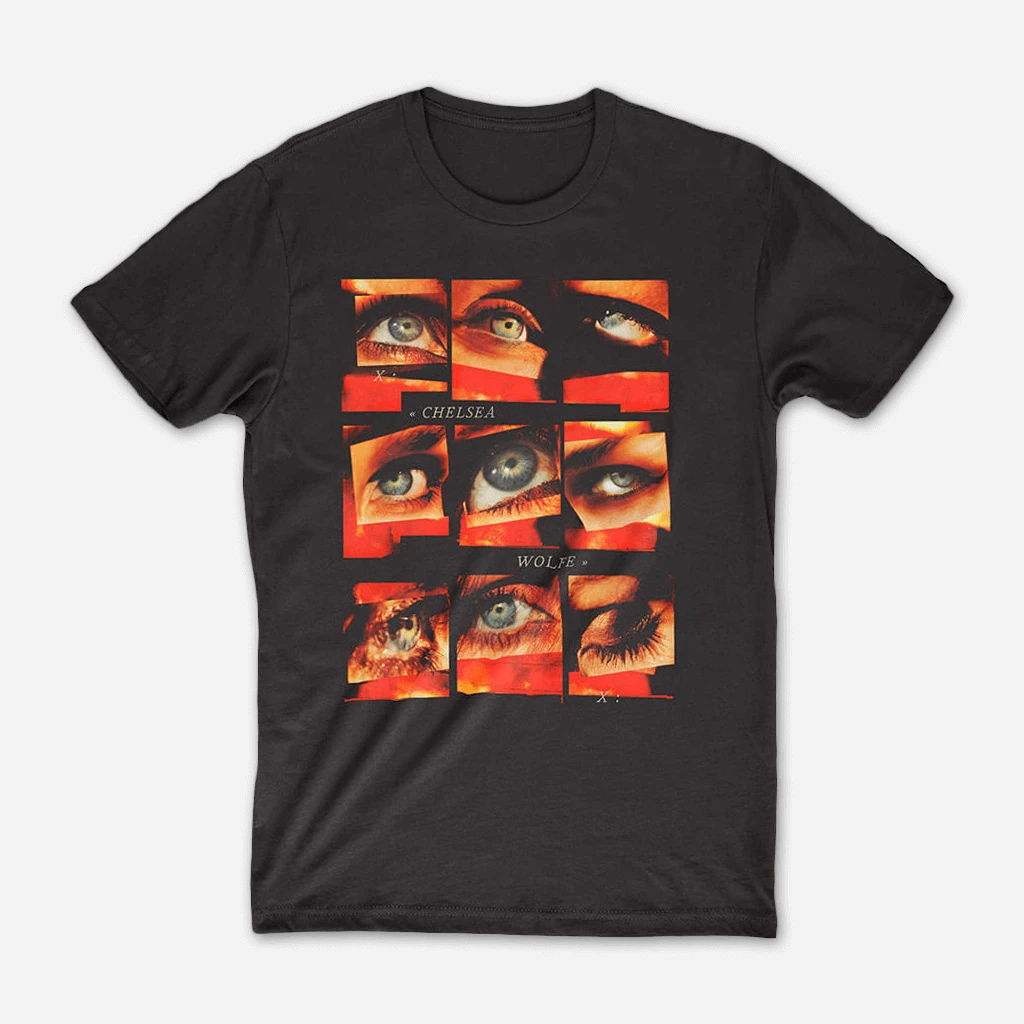 Chelsea Wolfe (CW) New Merch Kraw Eye Object Tour Edition Black T-Shirt 2 Chelsea Wolfe (CW) New Merch Kraw Eye Object Tour Edition Black T-Shirt
