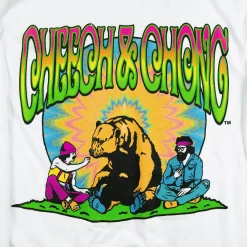 Cheech And Chong California Dreaming White Long Sleeve T-Shirt New Merch