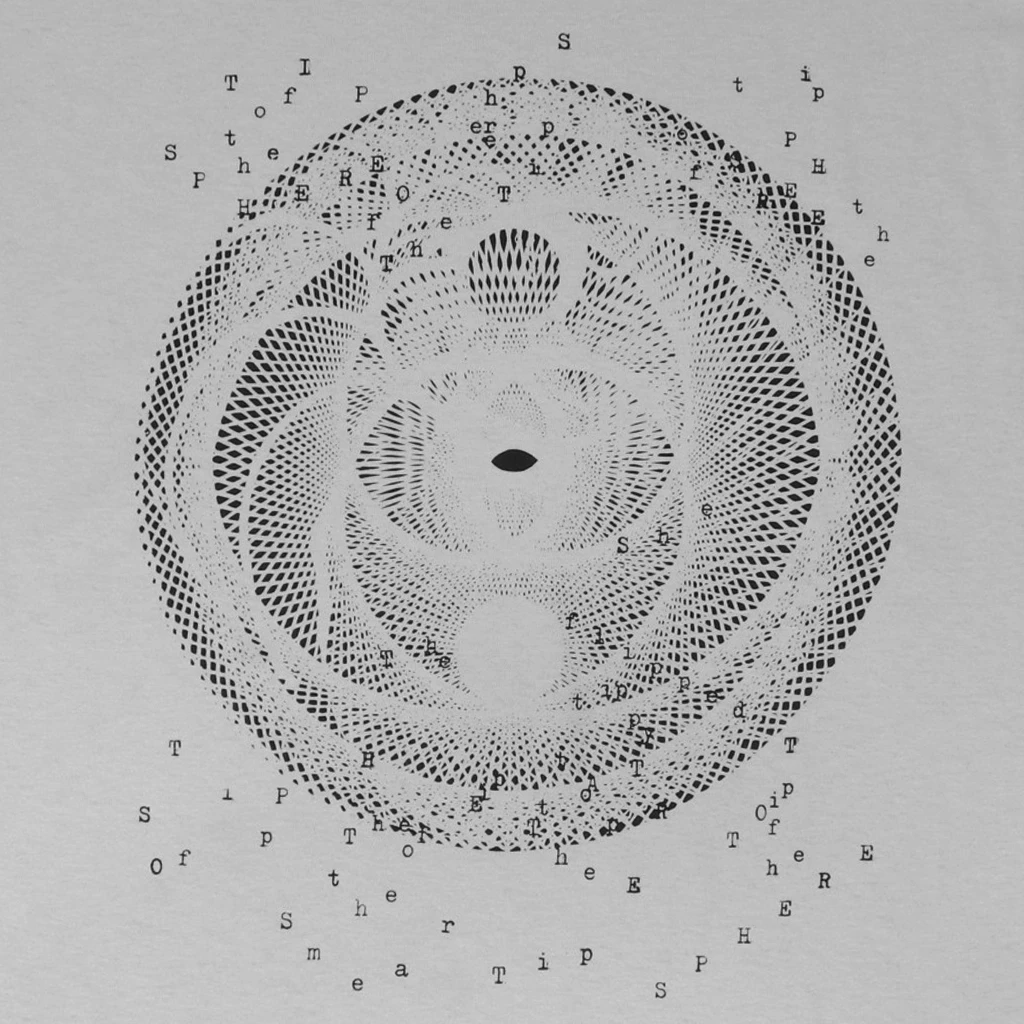 Cass McCombs Tip Of The Sphere Heather Grey T-Shirt 2 Cass McCombs Tip Of The Sphere Heather Grey T-Shirt