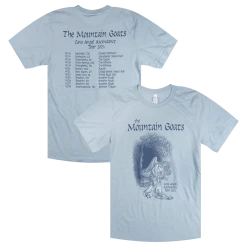 The Mountain Goats Cave Angel Ascendancy Tour Adult Unisex Blue T-Shirt