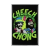 Cheech And Chong Flocked Blacklight Poster