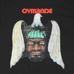 Cymande New Merch Birdman Of Zion Black T-Shirt