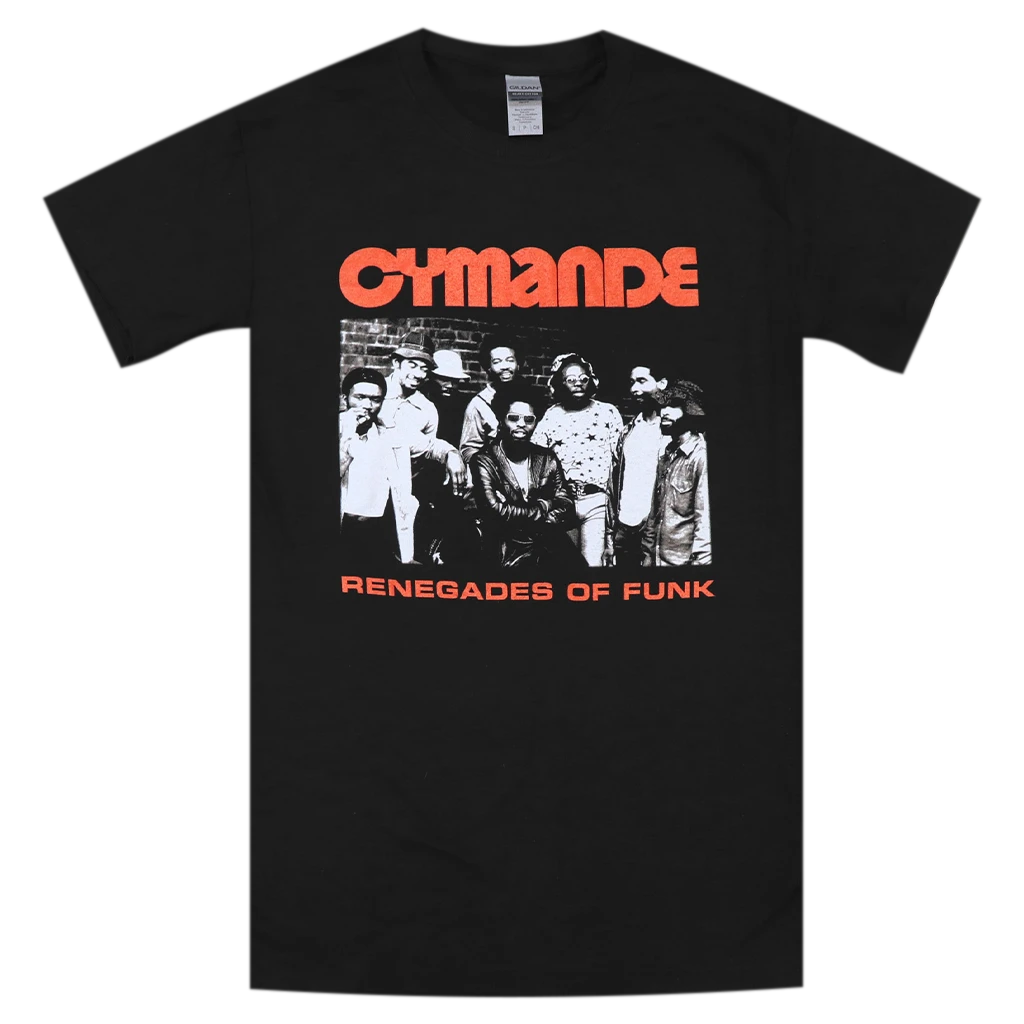 Cymande New Merch Renegades Of Funk Black T-Shirt 1 Cymande New Merch Renegades Of Funk Black T-Shirt