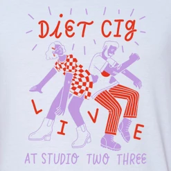 Diet Cig New Merch Live At Studio Two Three Baseball Tee