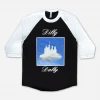 Dilly Dally Toronto Castle Raglan Black/White Raglan