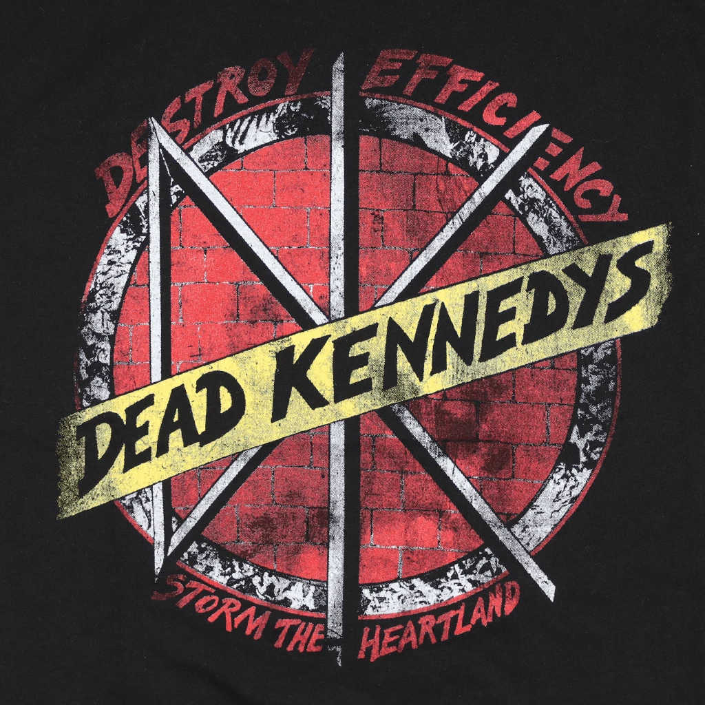 Dead Kennedys Destroy Efficiency Black T-Shirt 4 Dead Kennedys Destroy Efficiency Black T-Shirt