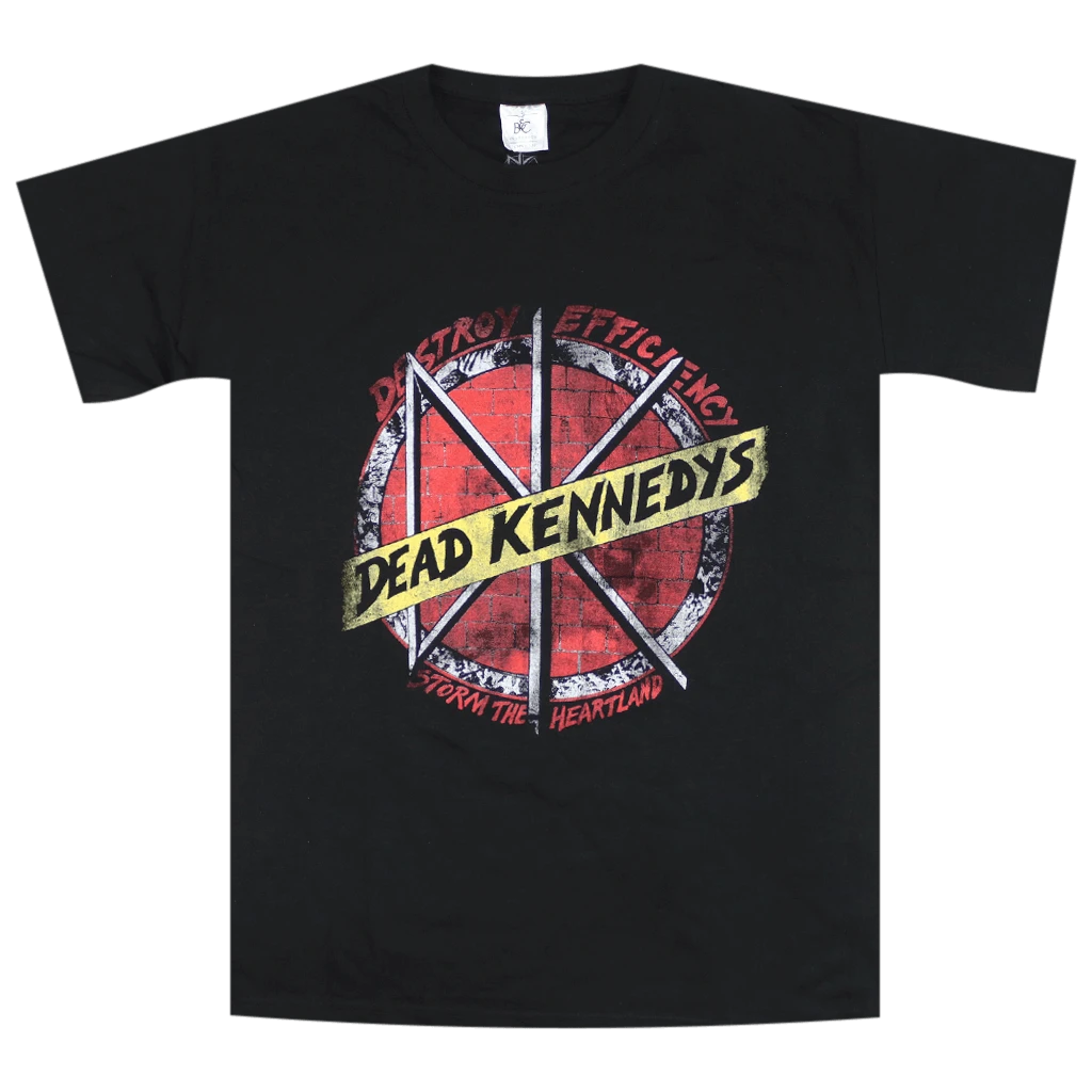 Dead Kennedys Destroy Efficiency Black T-Shirt 3 Dead Kennedys Destroy Efficiency Black T-Shirt