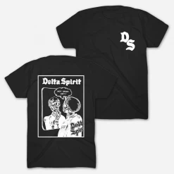 Delta Spirit Not Dead Yet Black T-Shirt