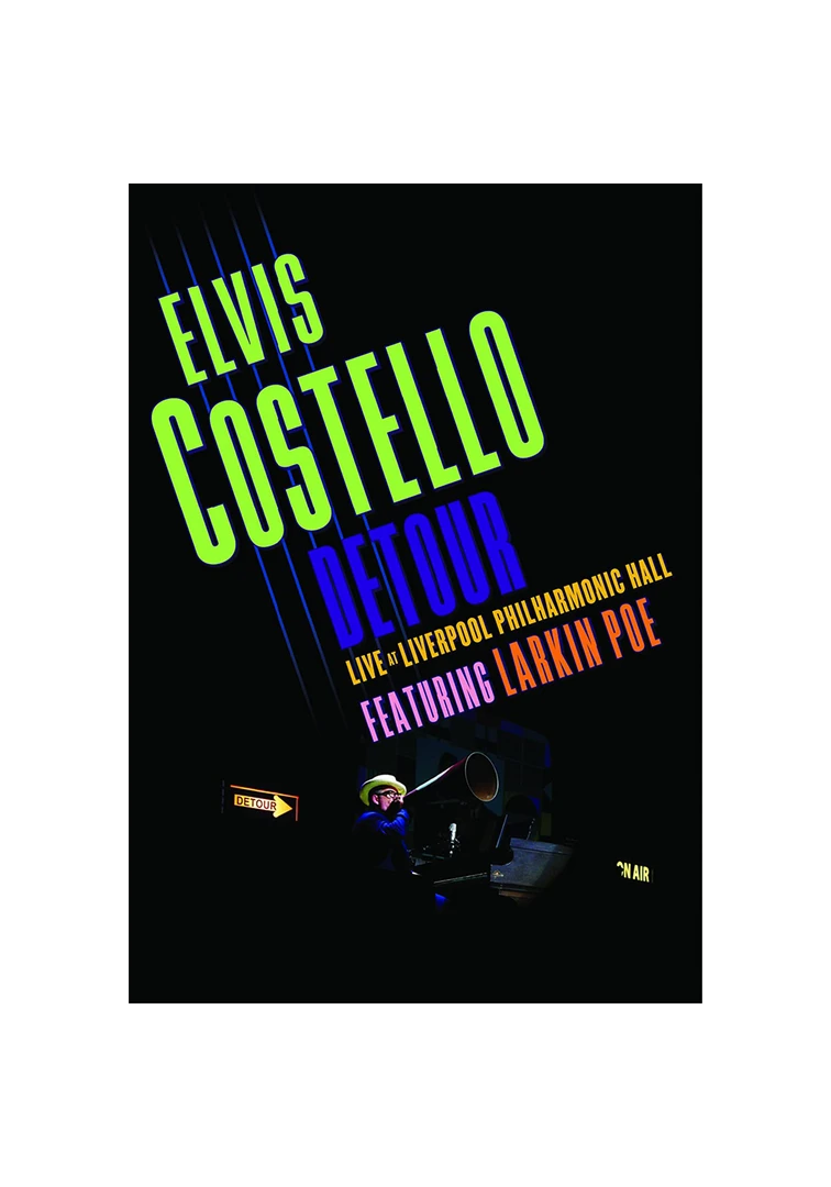 Elvis Costello Detour Live At The Liverpool Philharmonic Hall - DVD New Merch 1 Elvis Costello Detour Live At The Liverpool Philharmonic Hall - DVD New Merch