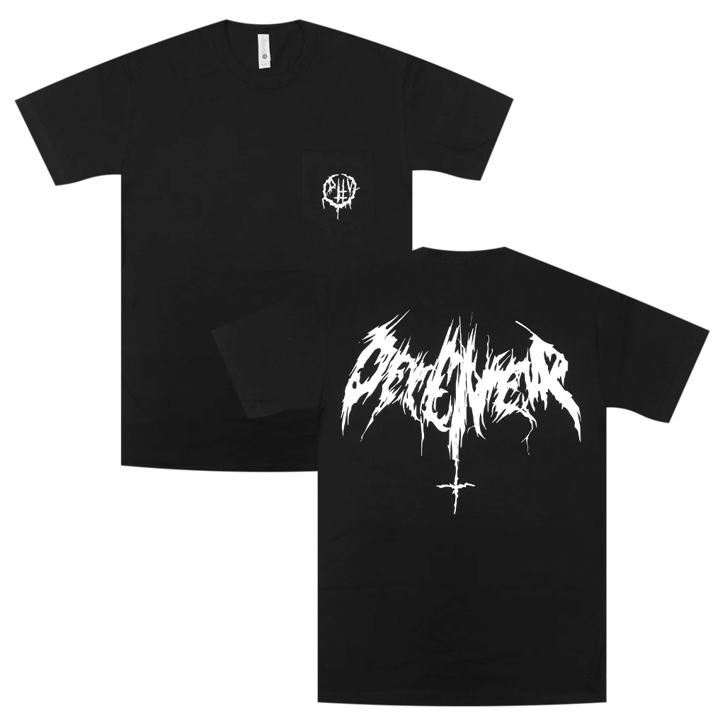 DIIV Metallic Black Pocket T-Shirt New Merch 1 DIIV Metallic Black Pocket T-Shirt New Merch