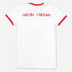 Neon Indian Di No A La Pirateria Ringer T-Shirt New Merch