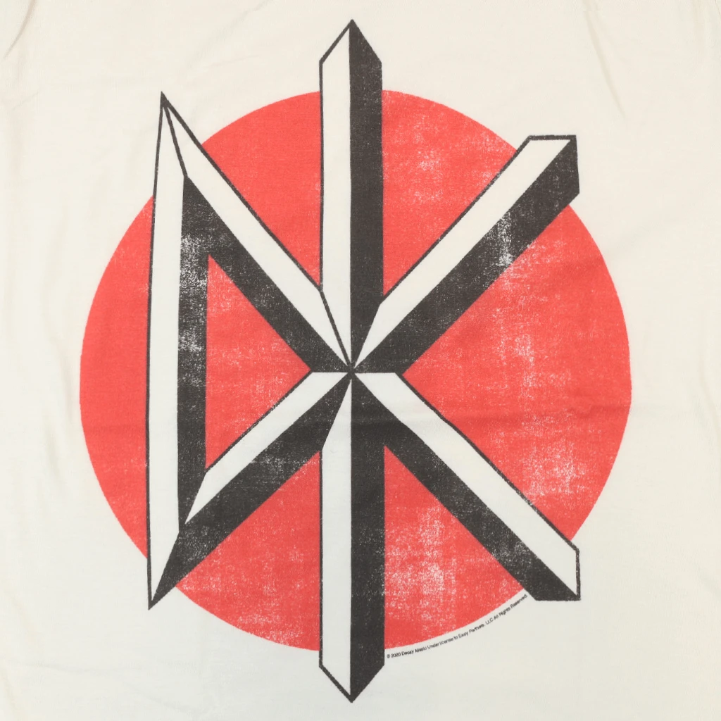 Dead Kennedys New Merch Distressed Logo Cream T-Shirt 2 Dead Kennedys New Merch Distressed Logo Cream T-Shirt