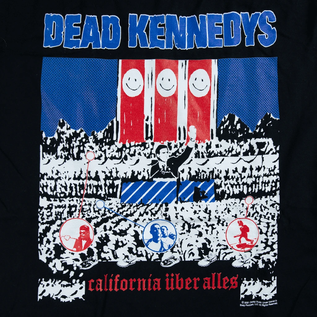 Dead Kennedys California Uber Alles Black T-Shirt New Merch 2 Dead Kennedys California Uber Alles Black T-Shirt New Merch