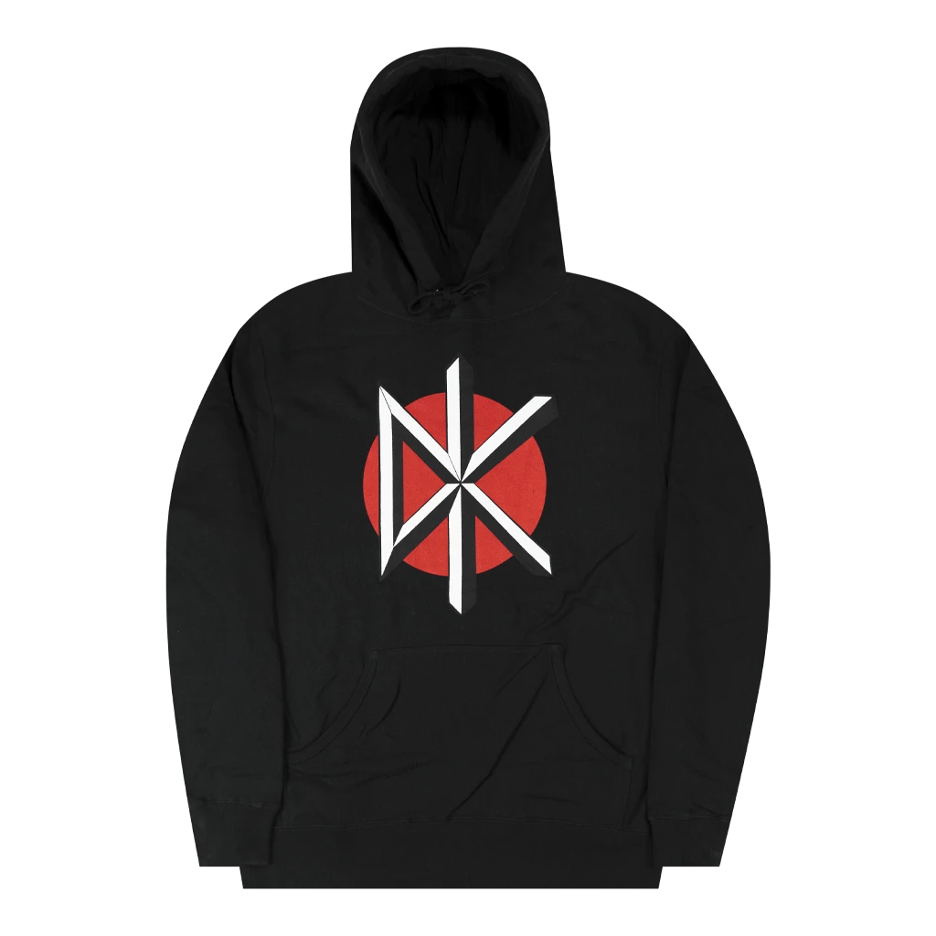 Dead Kennedys DK Logo Black Pullover Hoodie 1 Dead Kennedys DK Logo Black Pullover Hoodie
