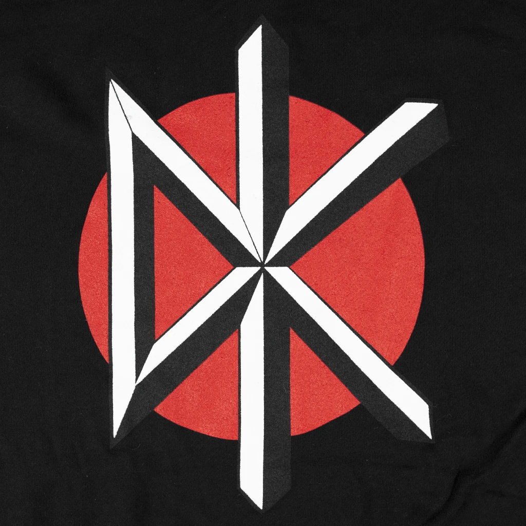 Dead Kennedys DK Logo Black Pullover Hoodie 2 Dead Kennedys DK Logo Black Pullover Hoodie
