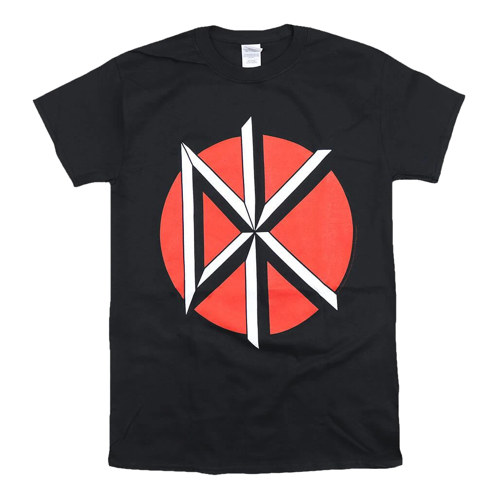 Dead Kennedys DK Logo Black T-Shirt (Front Print Only) New Merch 1 Dead Kennedys DK Logo Black T-Shirt (Front Print Only) New Merch