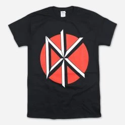 Dead Kennedys DK Logo Black T-Shirt (Front Print Only) New Merch