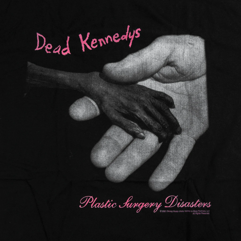 Dead Kennedys Plastic Surgery Black T-Shirt 2 Dead Kennedys Plastic Surgery Black T-Shirt